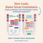 Bentgo Easyboxes 4-Compartment Snack Containers 20-Piece Set