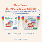 Bentgo Easyboxes 4-Compartment Snack Containers 8-Piece Set