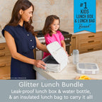 Bentgo Kids Glitter Lunch Set