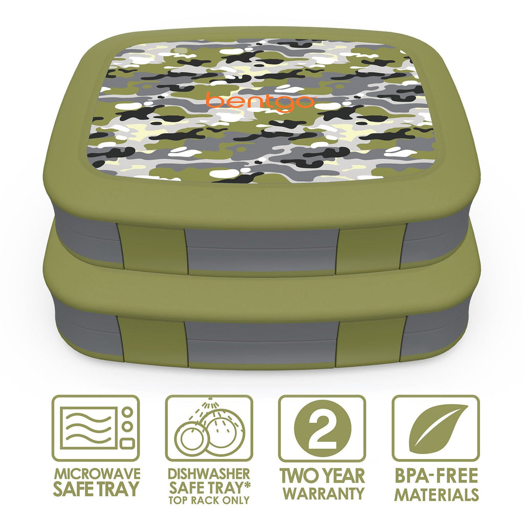 Bentgo Kids Prints Lunch Box (2-Pack)
