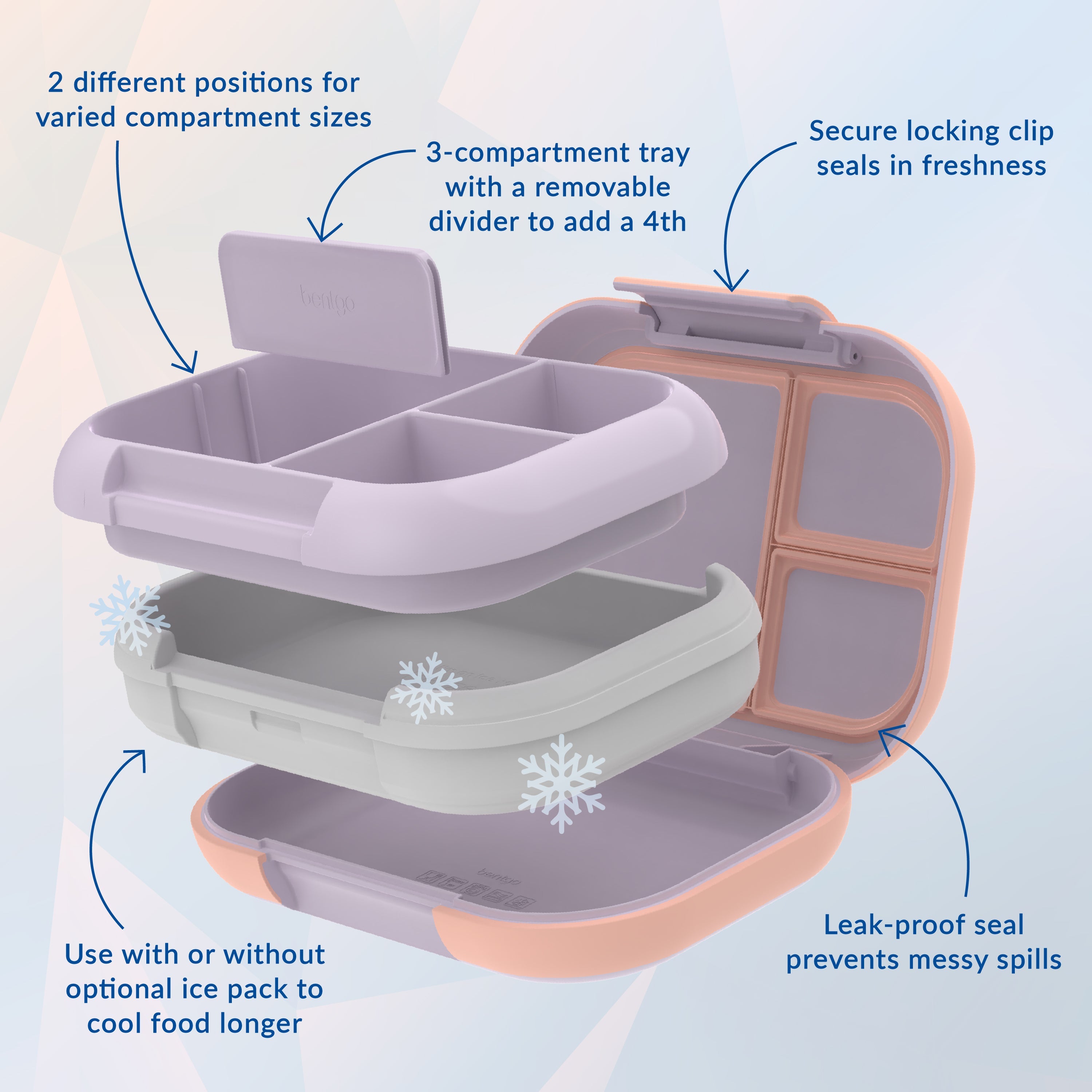 Bentgo Chill Max Lunch Box (2-Pack)