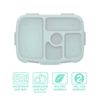 Bentgo Kids Prints Tray with Transparent Cover
