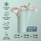 Bentgo Flip 2-in-1 Water Bottle (24 fl oz)
